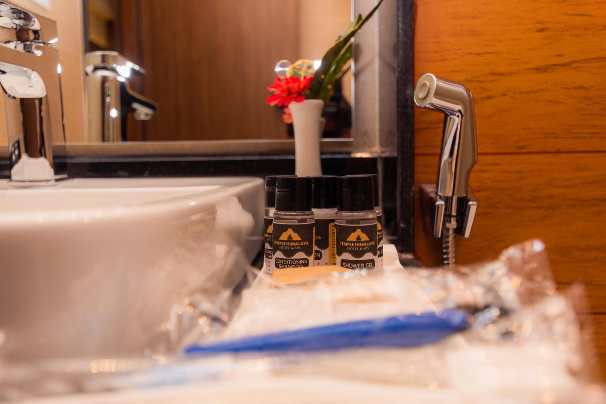 Temple Himalaya Hotel & Spa Pokhara Ngoại thất bức ảnh